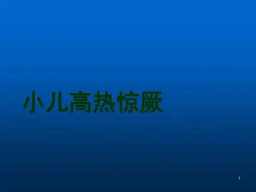 小儿高热惊厥PPT课件