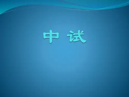 中试