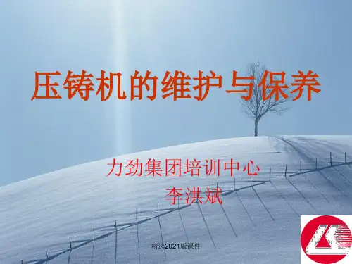 压铸机维护与保养(新版)