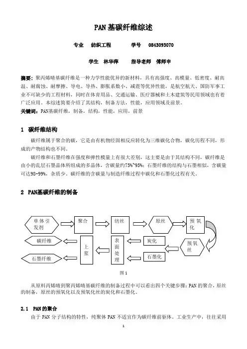 PAN基碳纤维综述