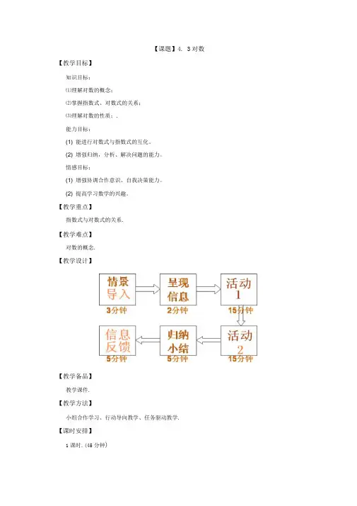 对数的概念-教案最终版