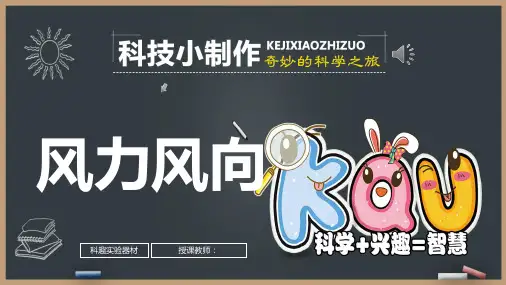 科技小制作：风力风向标