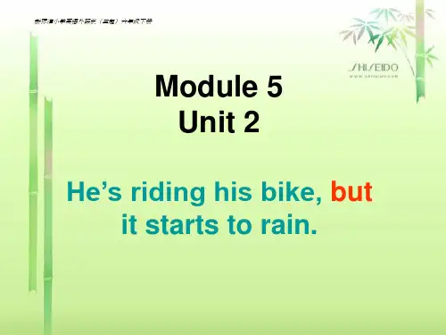 外研版六年级下册Module5Unit2ppt课件