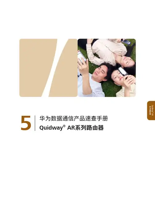 华为AR中低端路由器