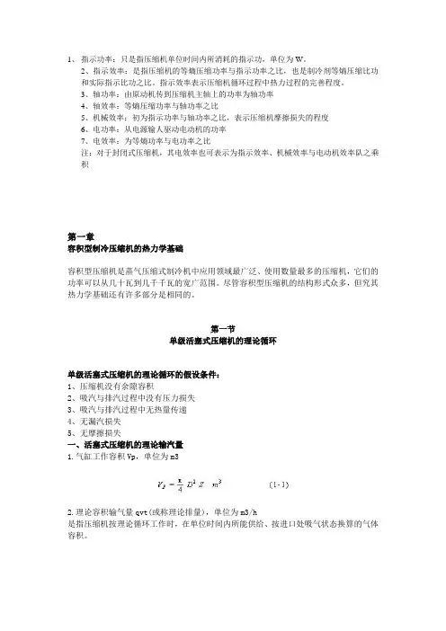 压缩机