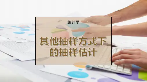 其他抽样方式下的抽样估计