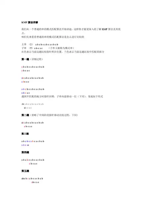 KMP算法详解