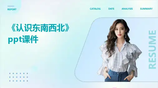 《认识东南西北》课件