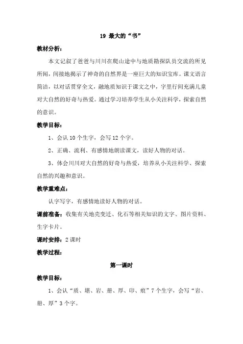19 最大的“书”教案1 (1)