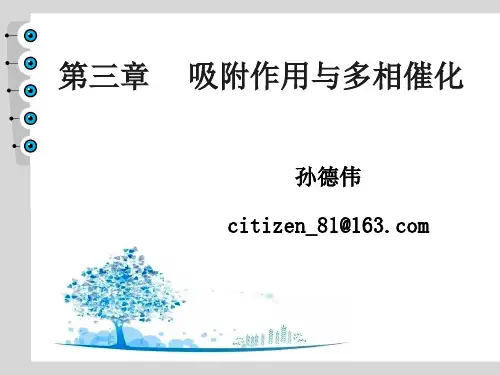 工业催化第3章吸附作用与多相催化