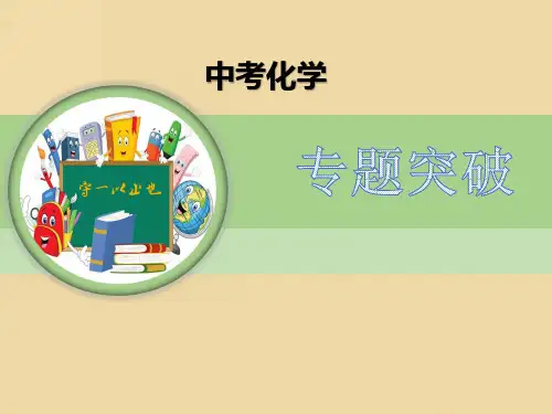 中考化学专题突破- 物质的检验、鉴别、共存和除杂