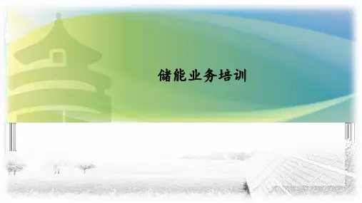 储能项目开发流程