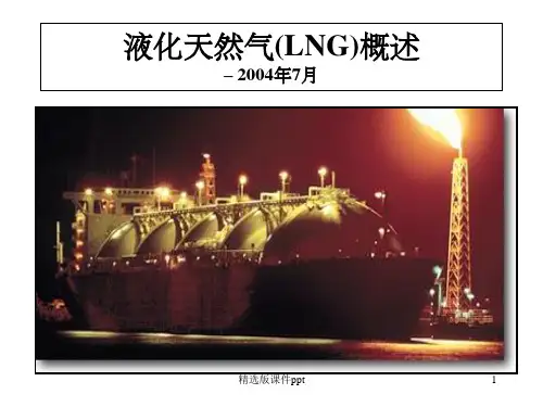 液化天然气(LNG)PPT