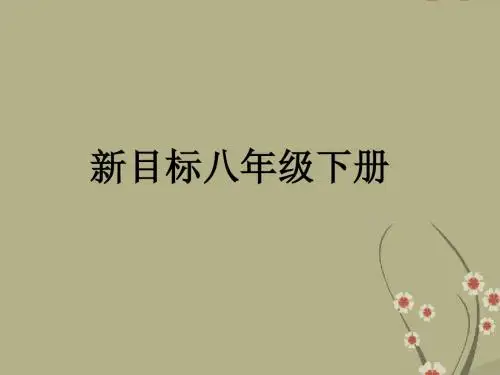 八年级英语下册_Unit_9_Have_you_ever_been_to_an_amusement_park_section_A课件_人教新目标版