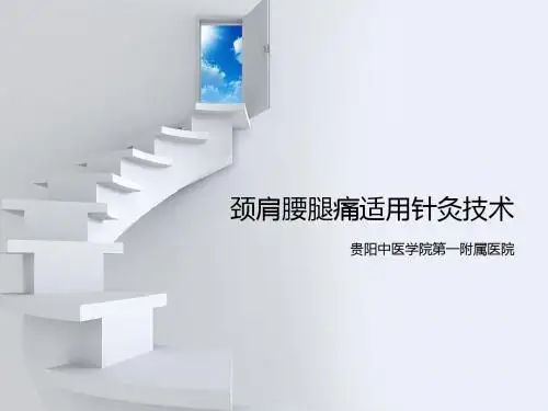 颈肩腰腿痛适用针灸技术