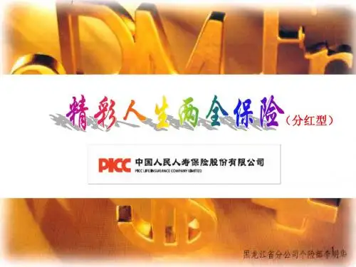 精彩人生(业务员宣导版)