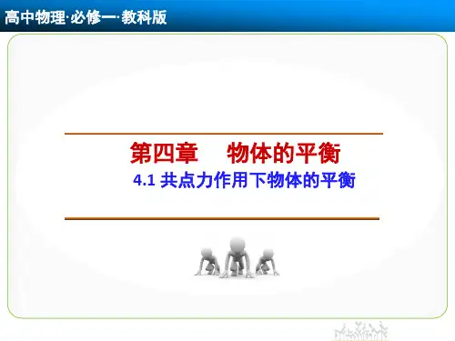 4.1 共点力作用下物体的平衡 (几种解法都有)