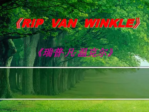 RIP  VAN  WINKLE