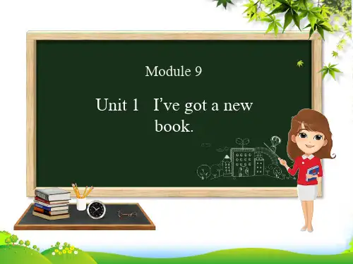 外研版三年级英语下册Module9Unit1I’vegotanewbook课件