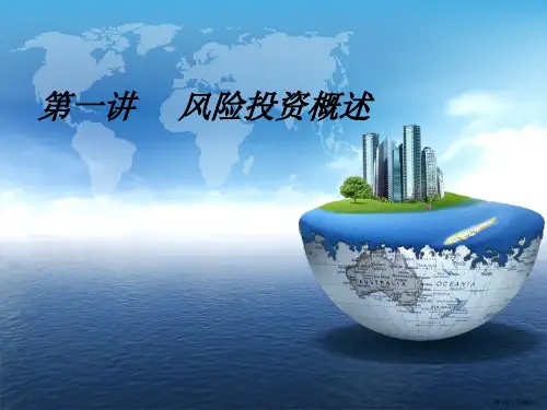 风险投资概述