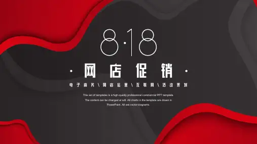 网店促销活动策划计划书ppt模板