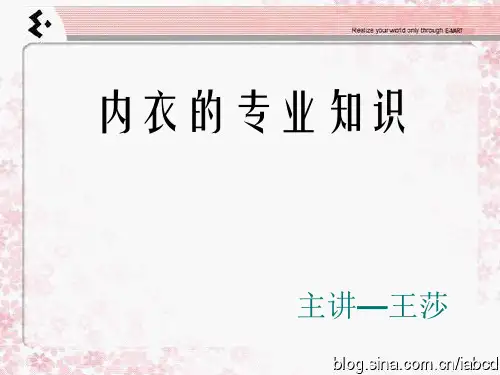 文胸专业知识(新版)