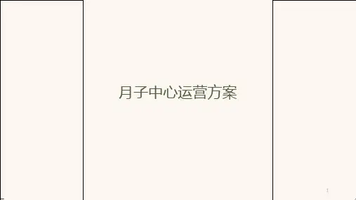 强烈推荐月子会所运营方案.pptx