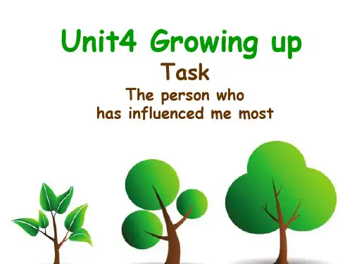 译林版英语九年级上册第四单元Task