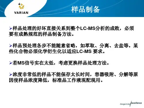 LCMS-使用与优化