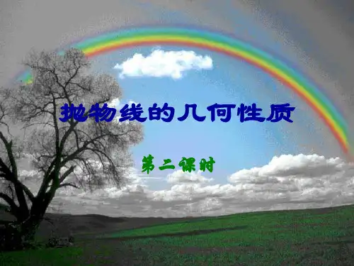 高二数学抛物线的几何性质2