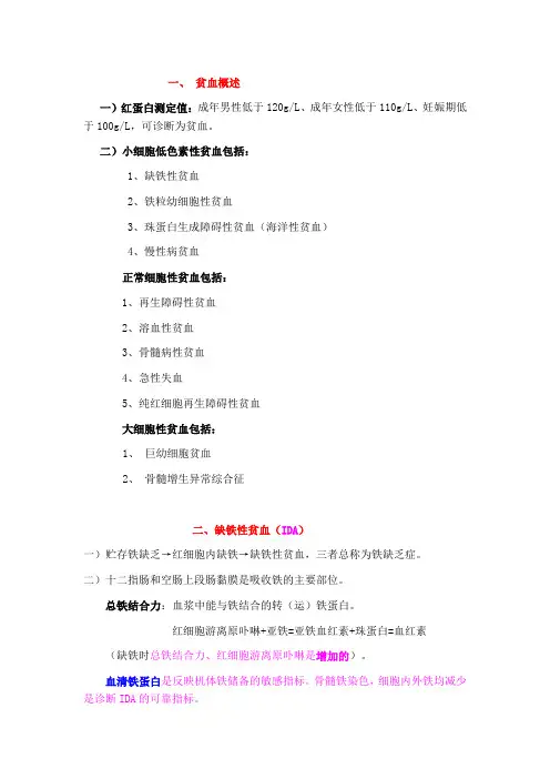 执业医师考试重点整理