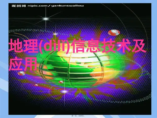 高考地理 信息技术及应用课件