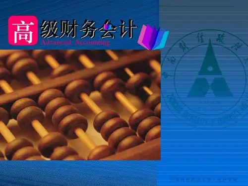 中南财经政法大学高级财务会计课件2合并财务报表(上).