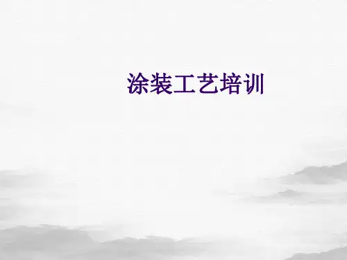 涂装工艺培训教材(PPT33页)
