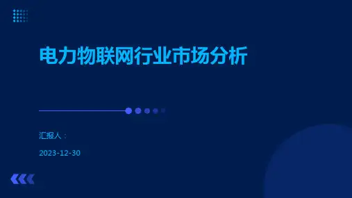 电力物联网行业市场分析