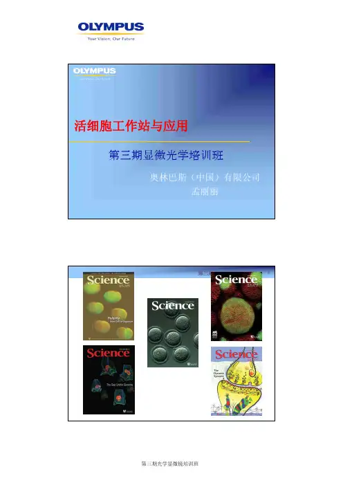 活细胞工作站与应用——孟丽丽