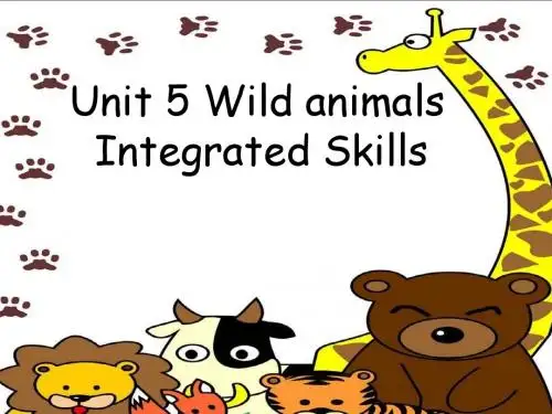 牛津译林版八年级上册(新)英语课件：Unit5 Integrated skills(23张)