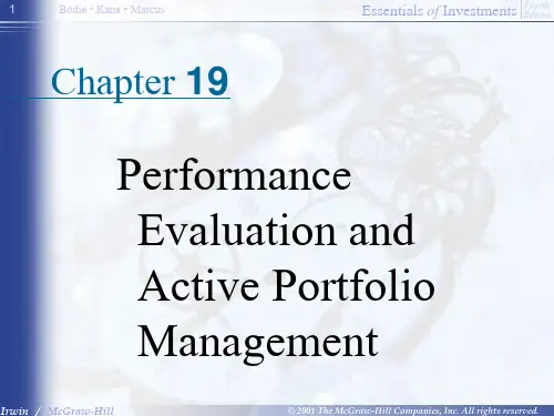 Ch19-4e Essentials of Investment