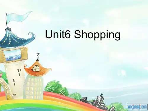 2014新版pep四年级下册Unit6_Shopping B部分完整版