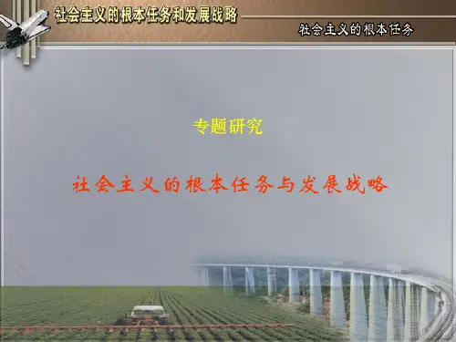 社会主义的根本任务与发展战略.pptx