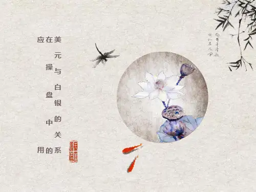 美元与白银的关系