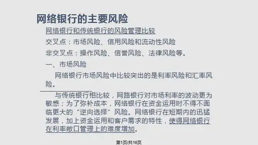 网络银行风险管理续PPT课件