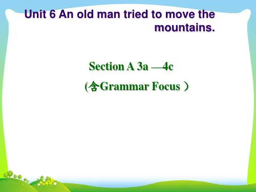 【最新】人教版八年级英语下册Unit 6 Period 2 精品课件.ppt