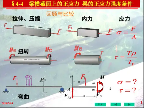 【材料力学】孙训方第五版4-4