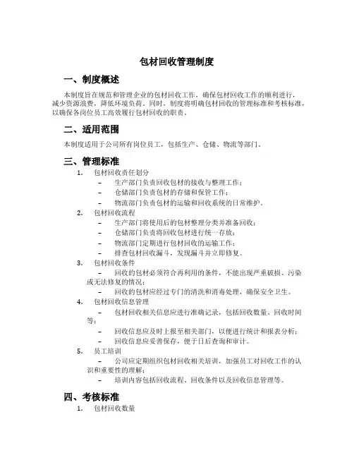 包材回收管理制度[3]
