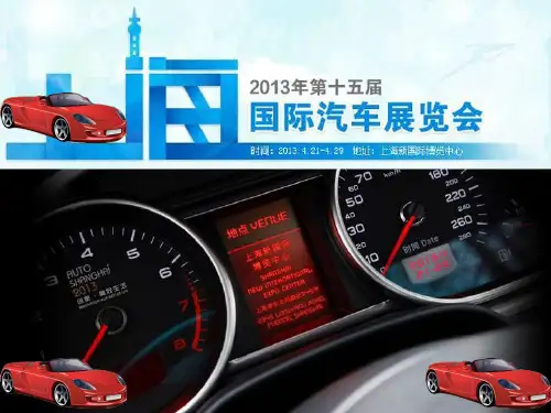 上海国际汽车展览会34页PPT文档