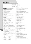 秋八年级英语上册 Module 3 Sports练与测手册(pdf)(新版)外研版 教学案