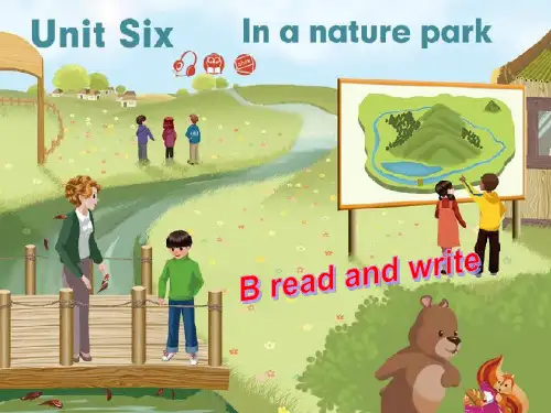 pep五年级英语上册unit6：B read and write-优质课件