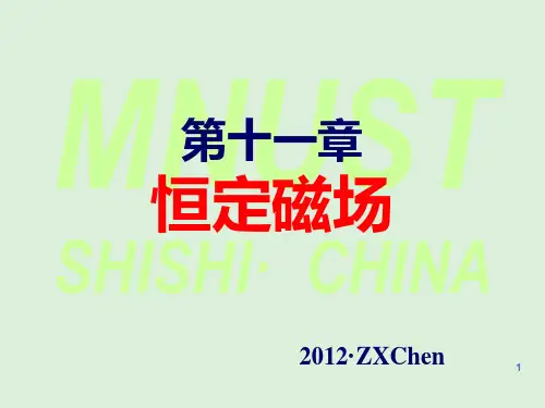 第11章恒定磁场PPT课件