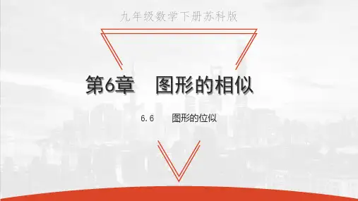 苏科版九年级下册数学教学课件 第6章 图形的相似 图形的位似